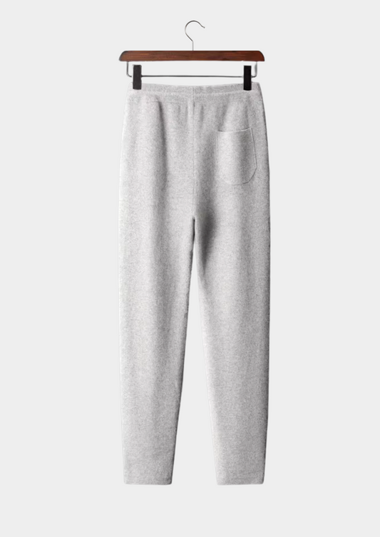 Premium Cashmere Pleated Trousers | Roccella