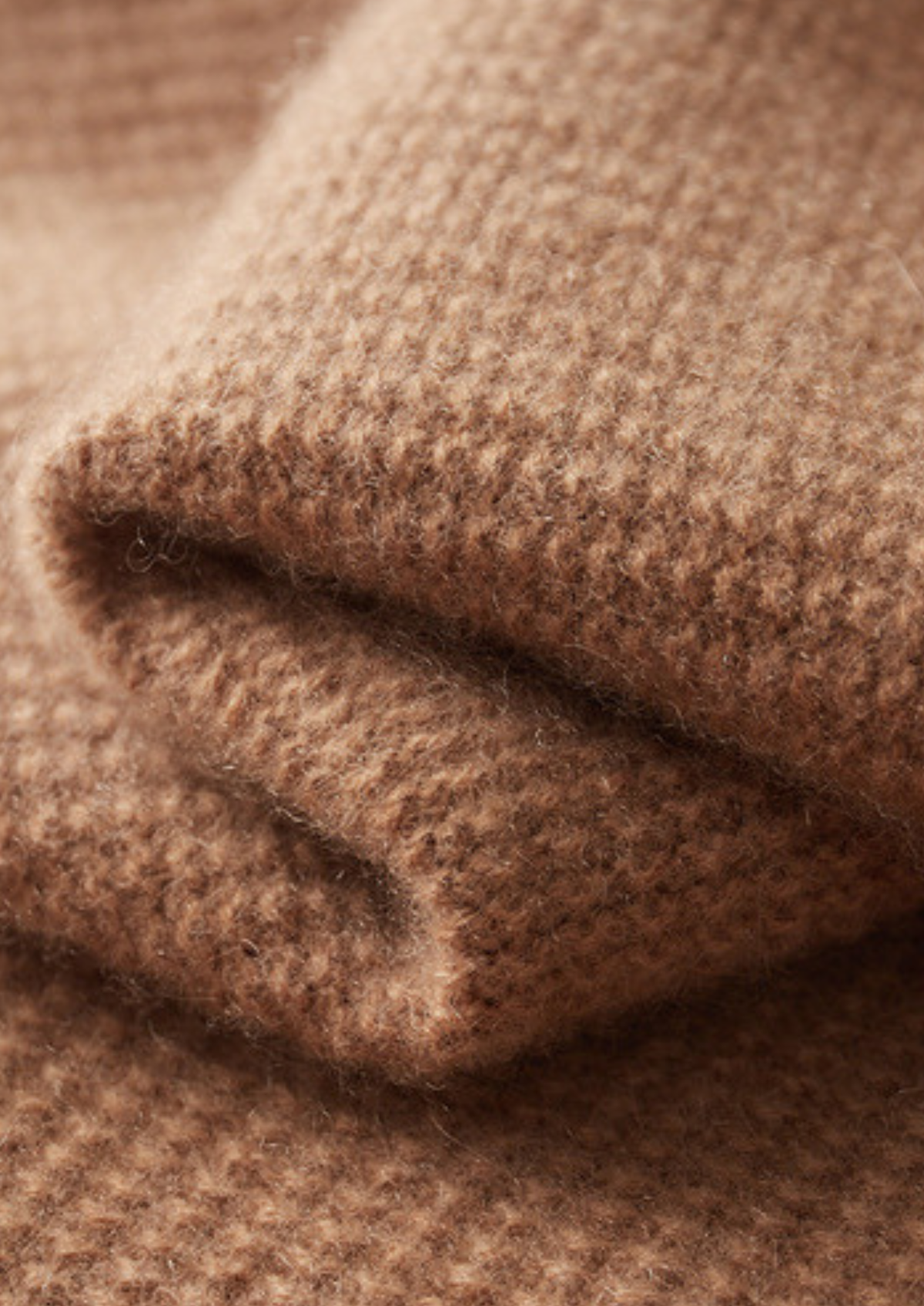 Pure Cashmere Mustard Ribbed Zip Cardigan | Roccella