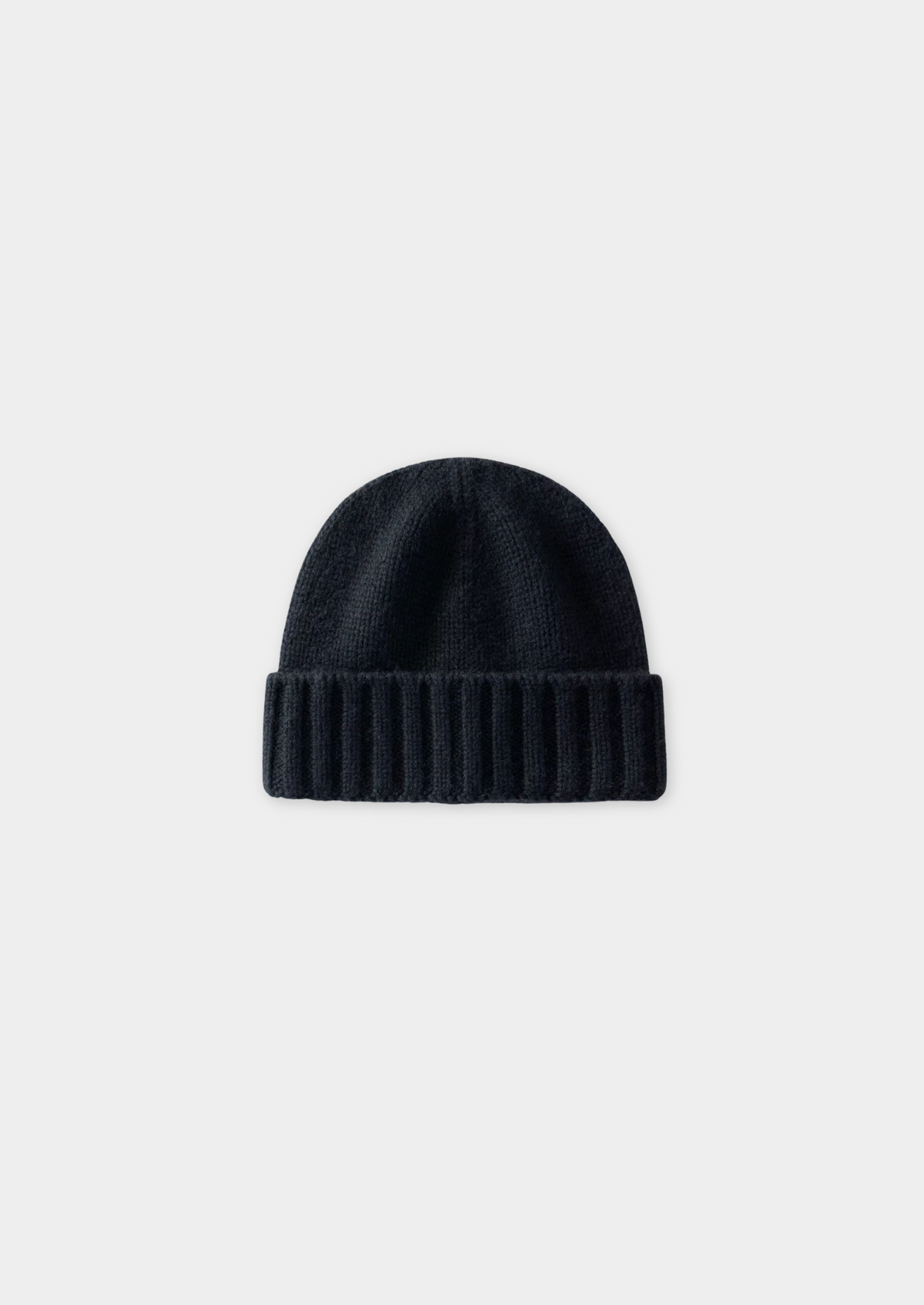 Black Cashmere Wintertime Beanie | Roccella