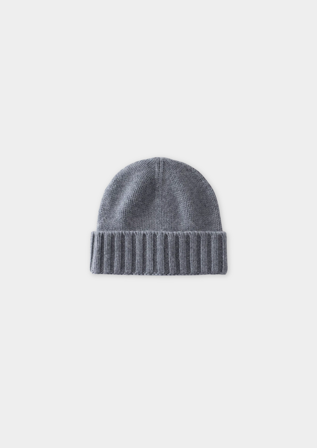 Light Gray Cashmere Wintertime Beanie | Roccella