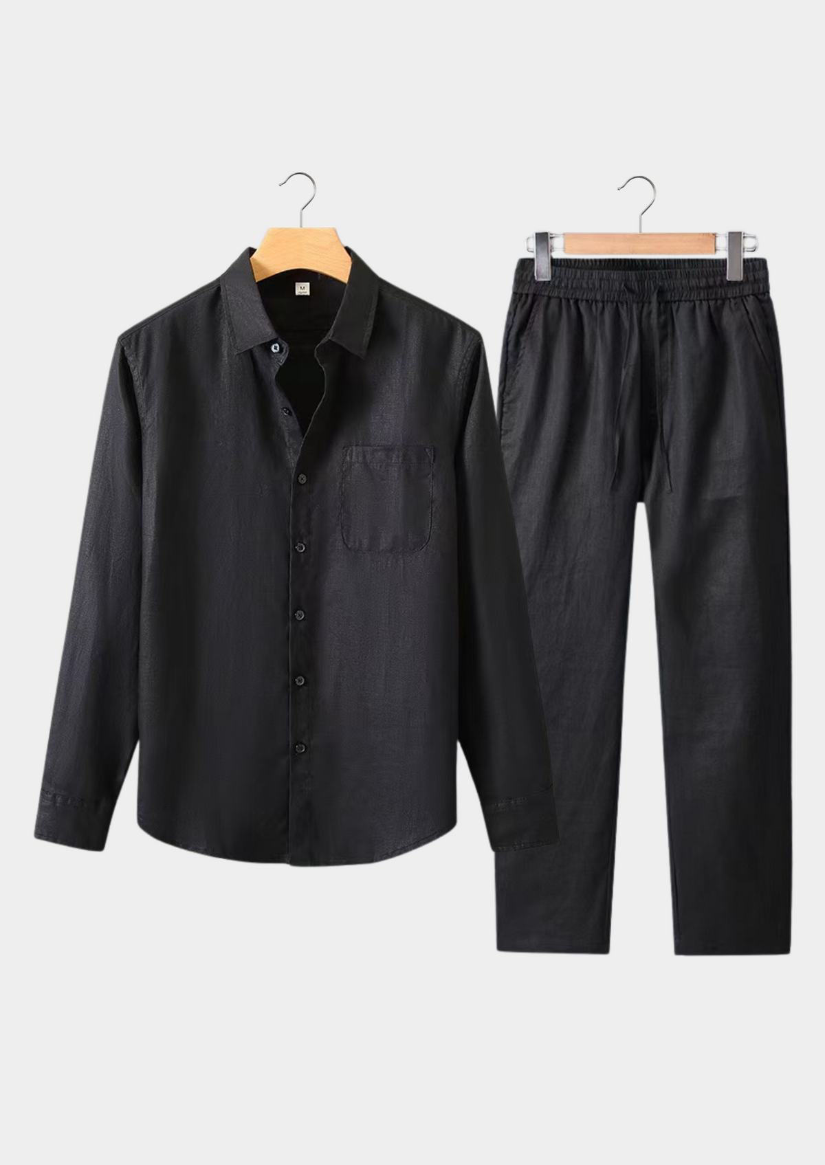 Dolcevita Longsleeve Summer Set - All Black | Roccella