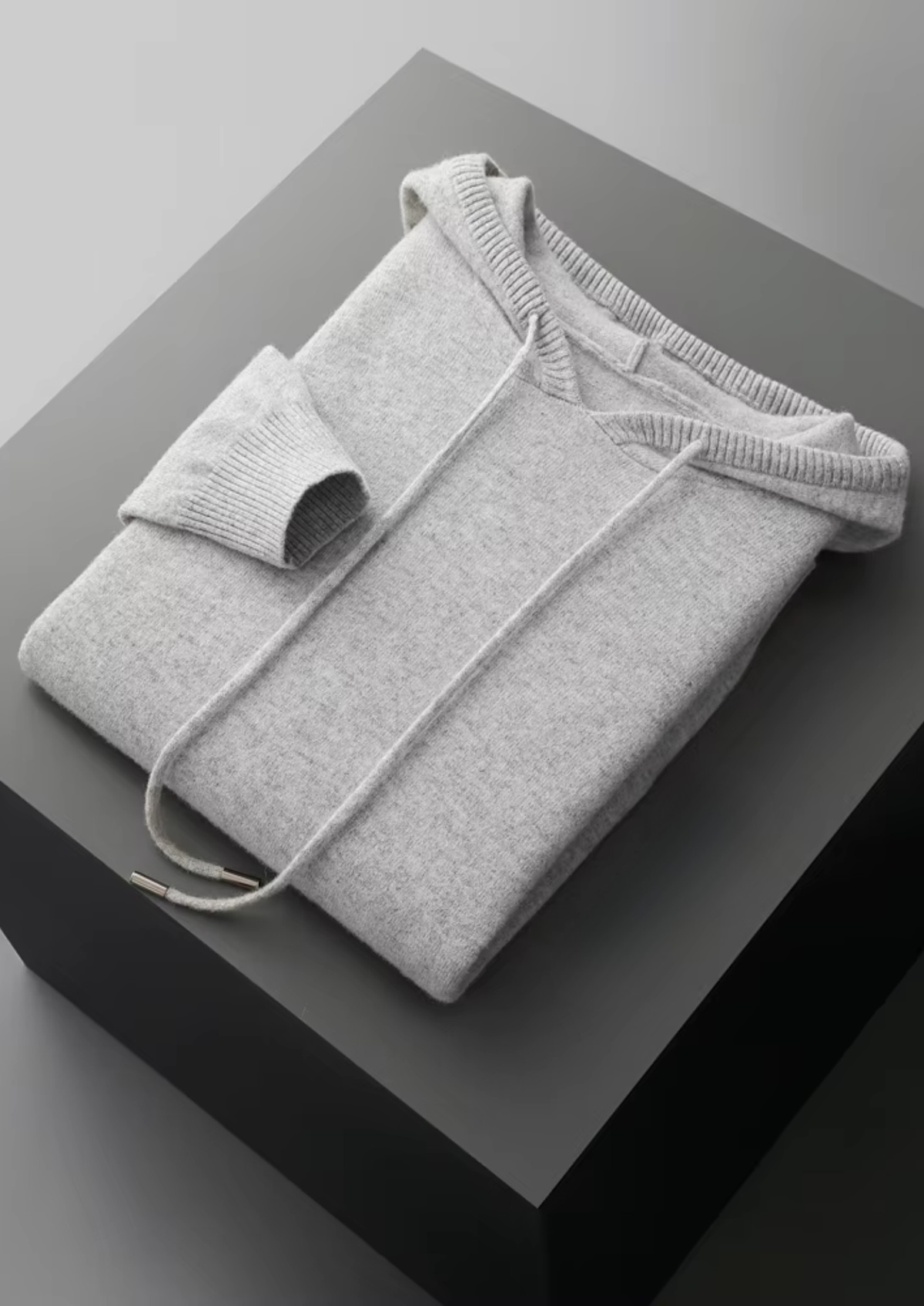 Pure Extra-Fine Merino Wool Leisure Hoodie | Roccella