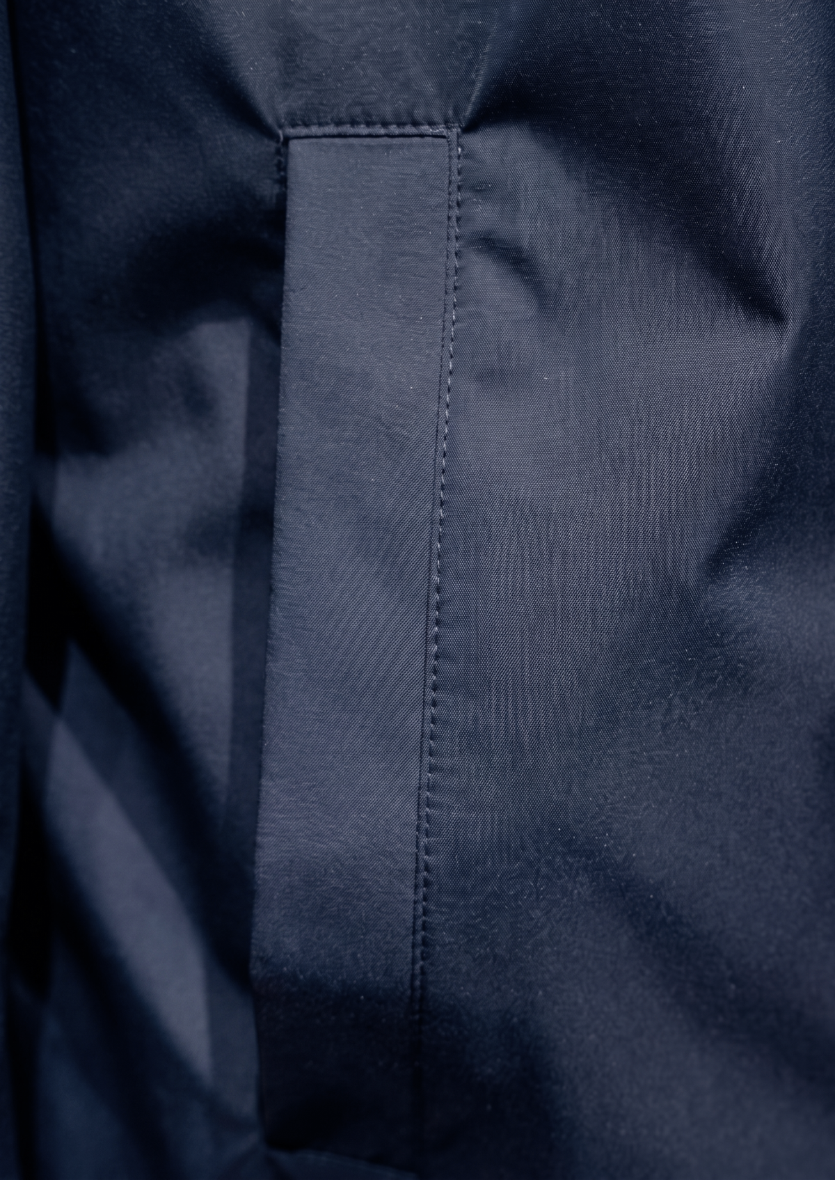 Navy Blue Technical Windbreaker Jacket | Roccella