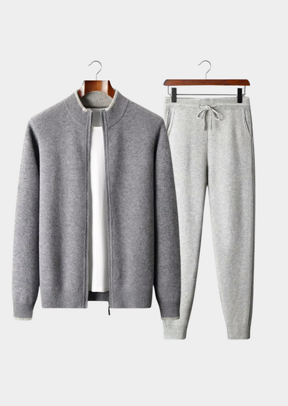 Pure Extra-Fine Merino Wool Two Tone Set | Roccella