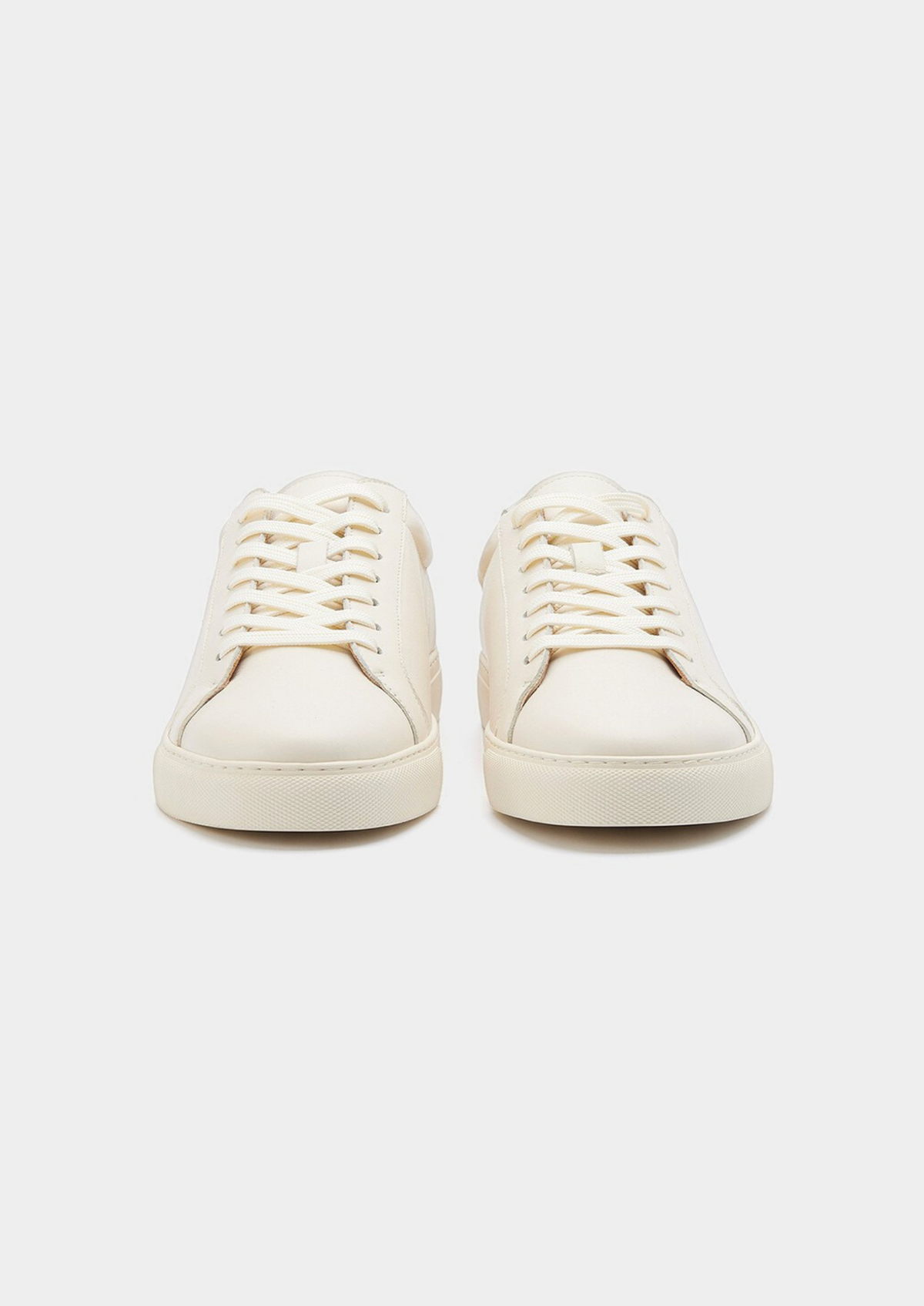 Ivory Essential Leather Sneaker | Roccella