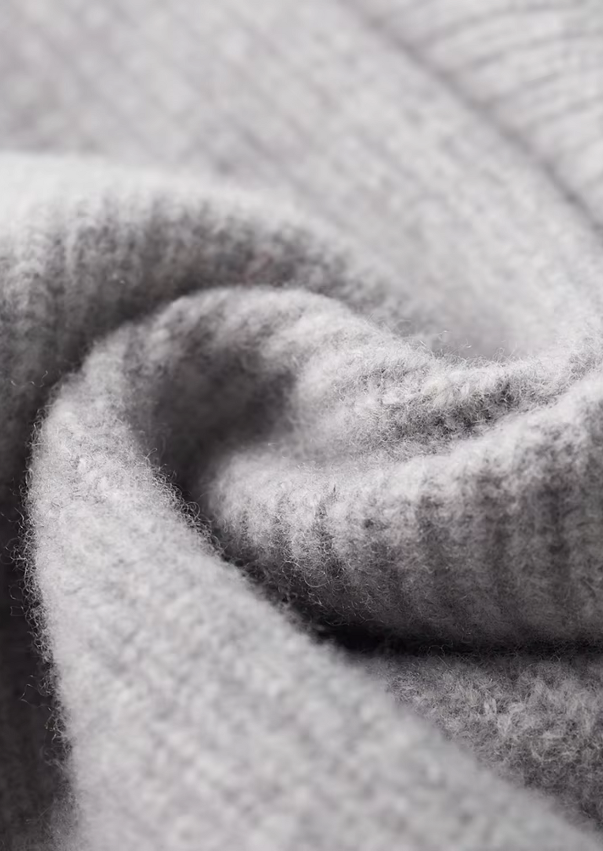Pure Extra-Fine Merino Wool Ribbed Cardigan | Roccella