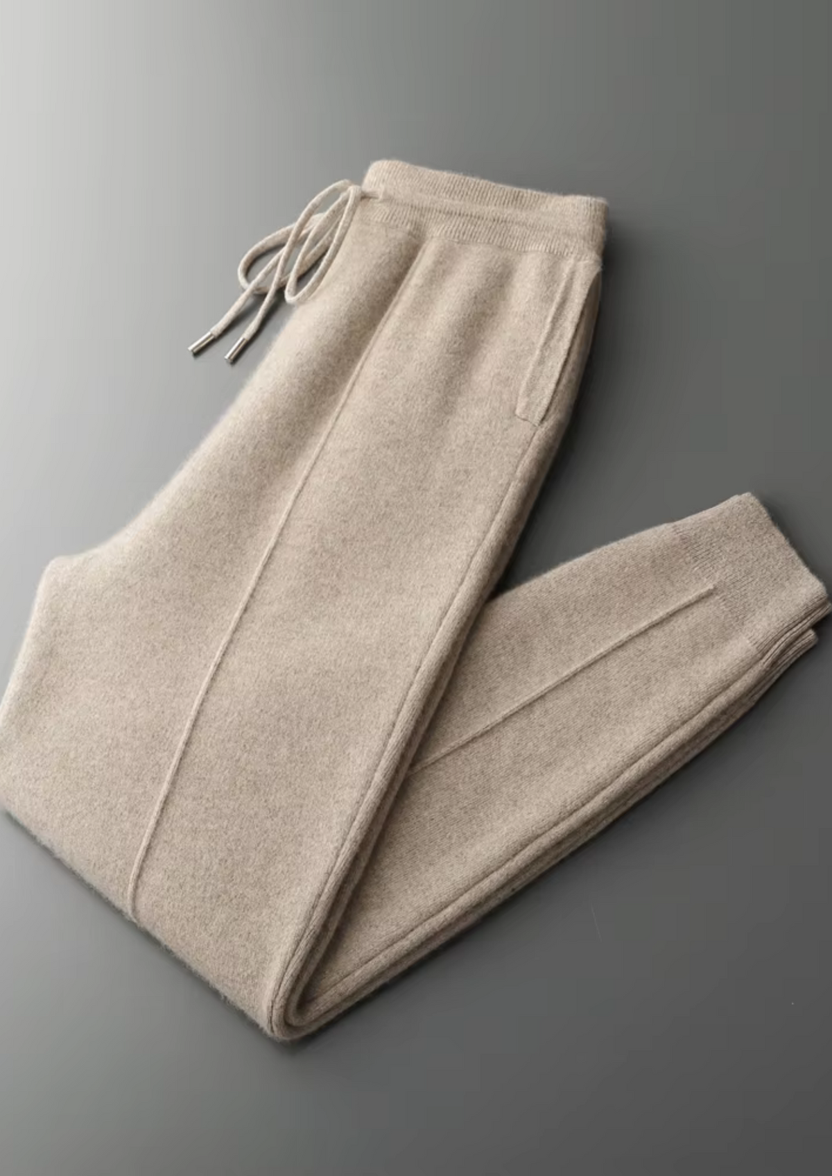 Pure Extra-Fine Merino Wool Leisure Joggers | Roccella