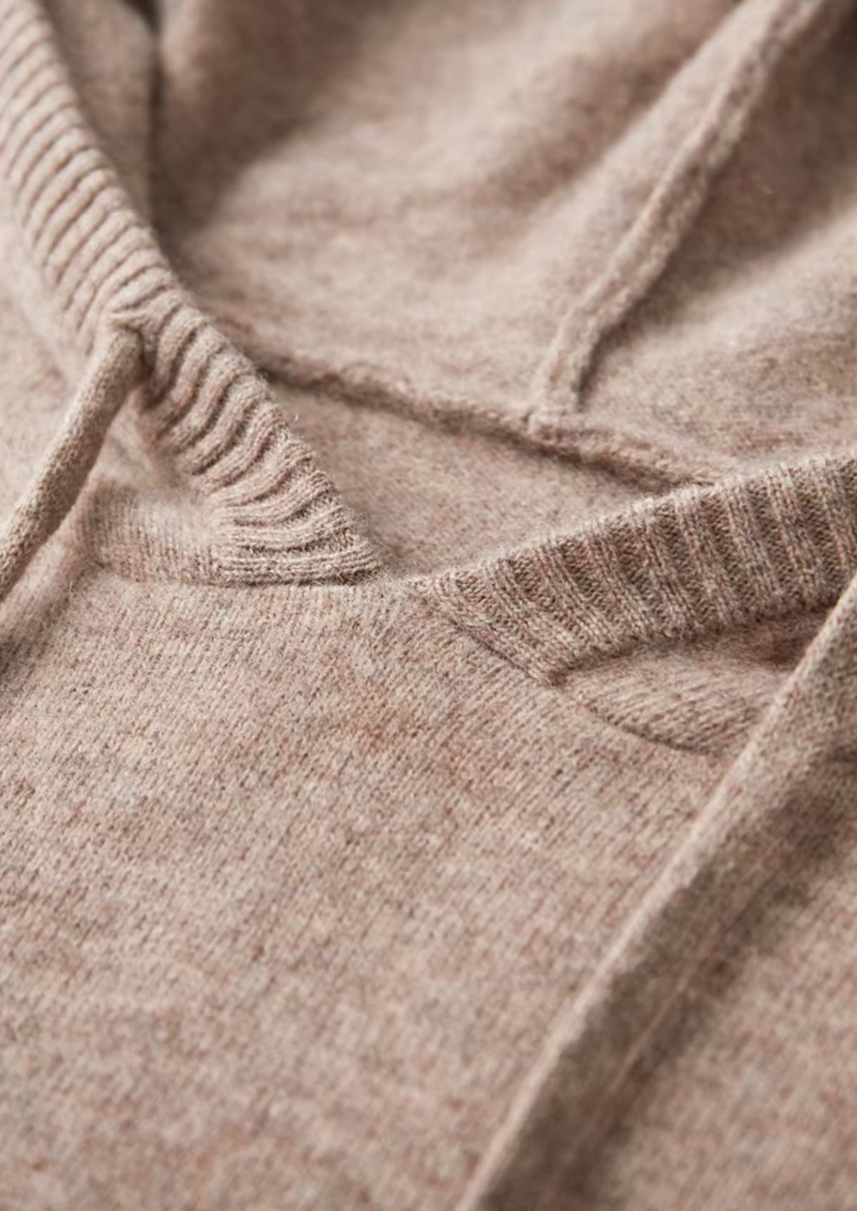 Pure Extra-Fine Merino Wool Leisure Hoodie | Roccella