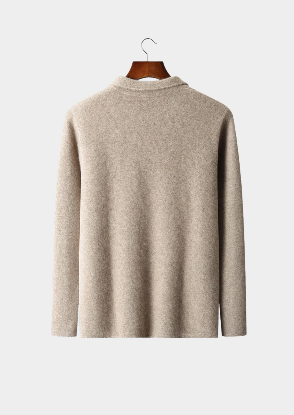 Premium Cashmere Zipper Cardigan | Roccella