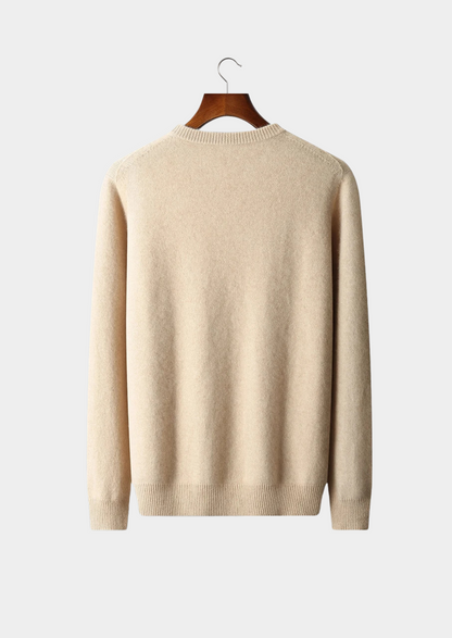 Pure Extra-Fine Merino Wool Classic Crewneck | Roccella