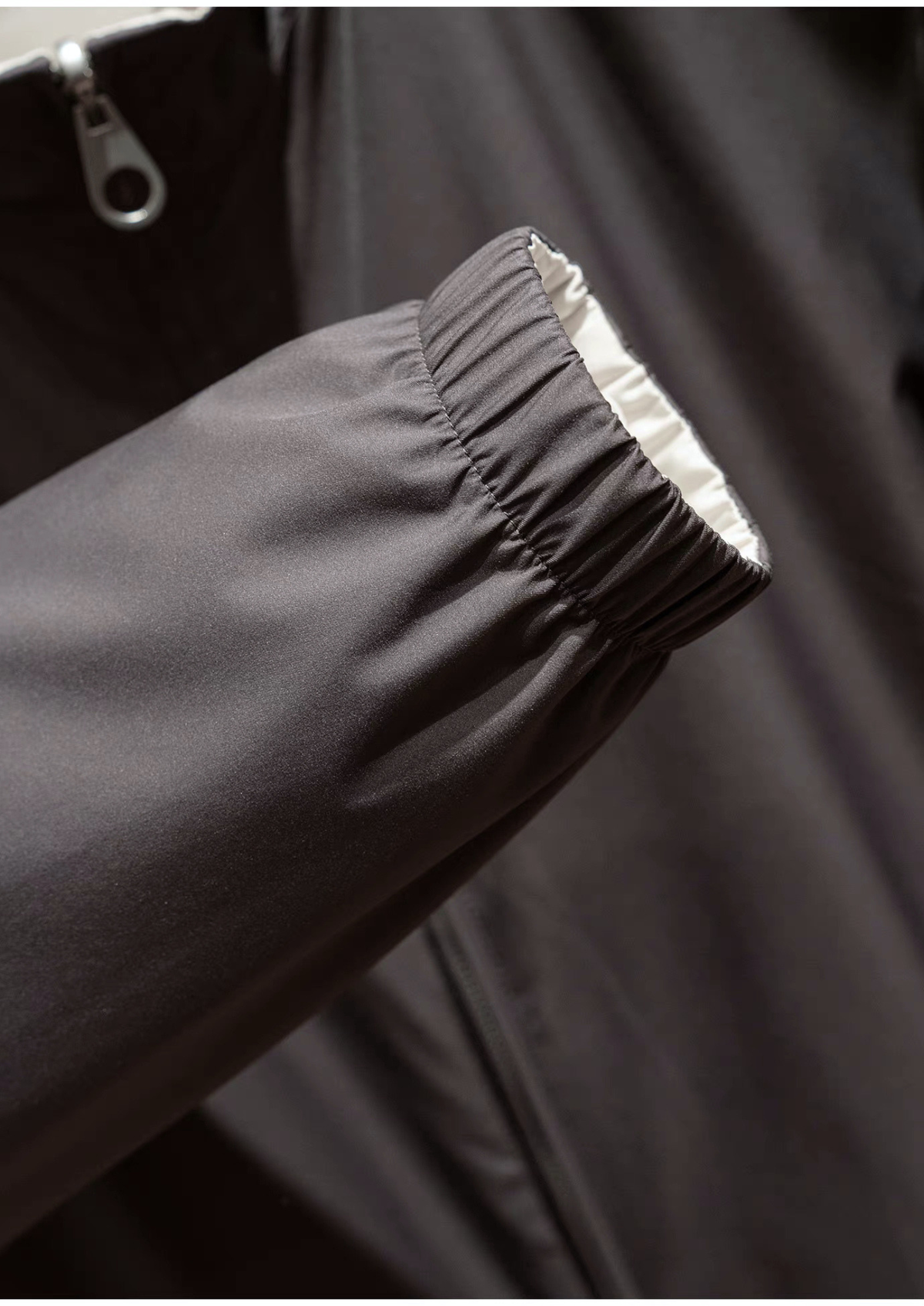 Fog Gray Technical Windbreaker Jacket | Roccella