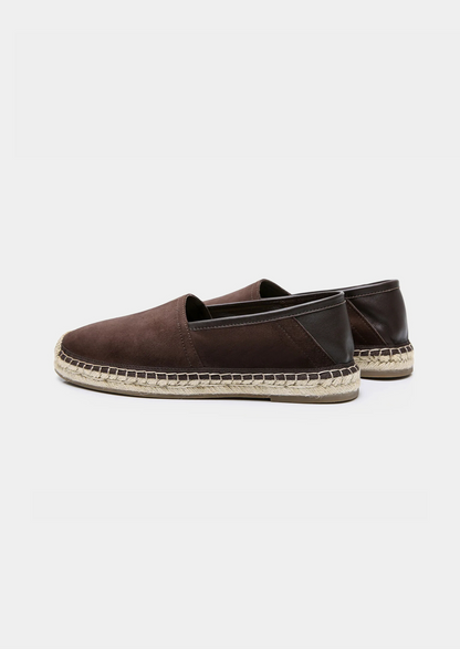 Seaside Espadrilles - Dark Brown | Roccella