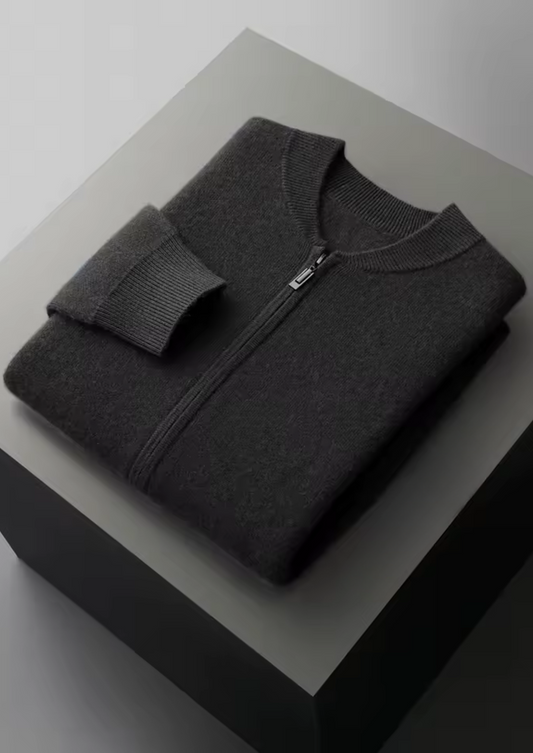 Pure Extra-Fine Merino Wool Black Falconi Set | Roccella