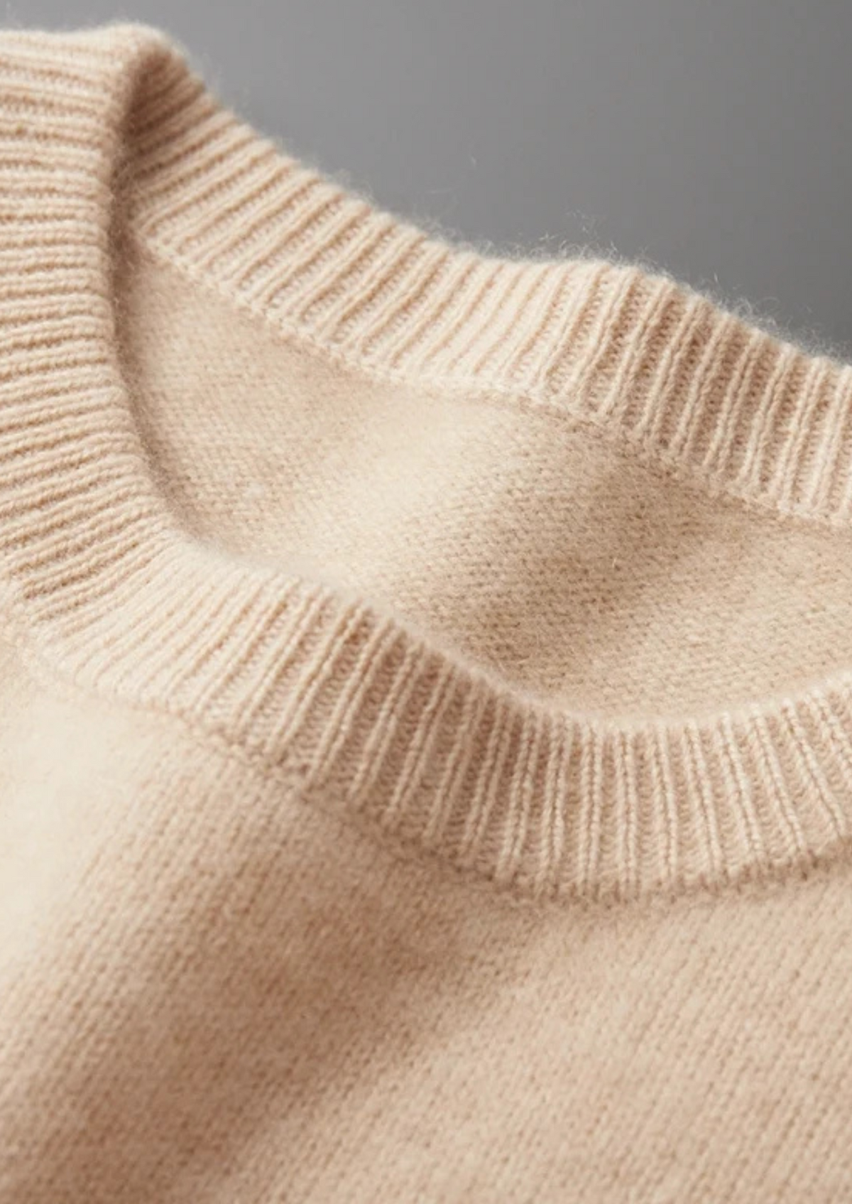 Pure Extra-Fine Merino Wool Classic Crewneck | Roccella