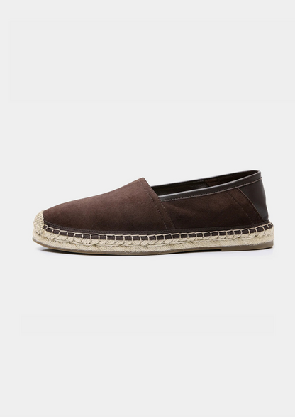 Seaside Espadrilles - Dark Brown | Roccella