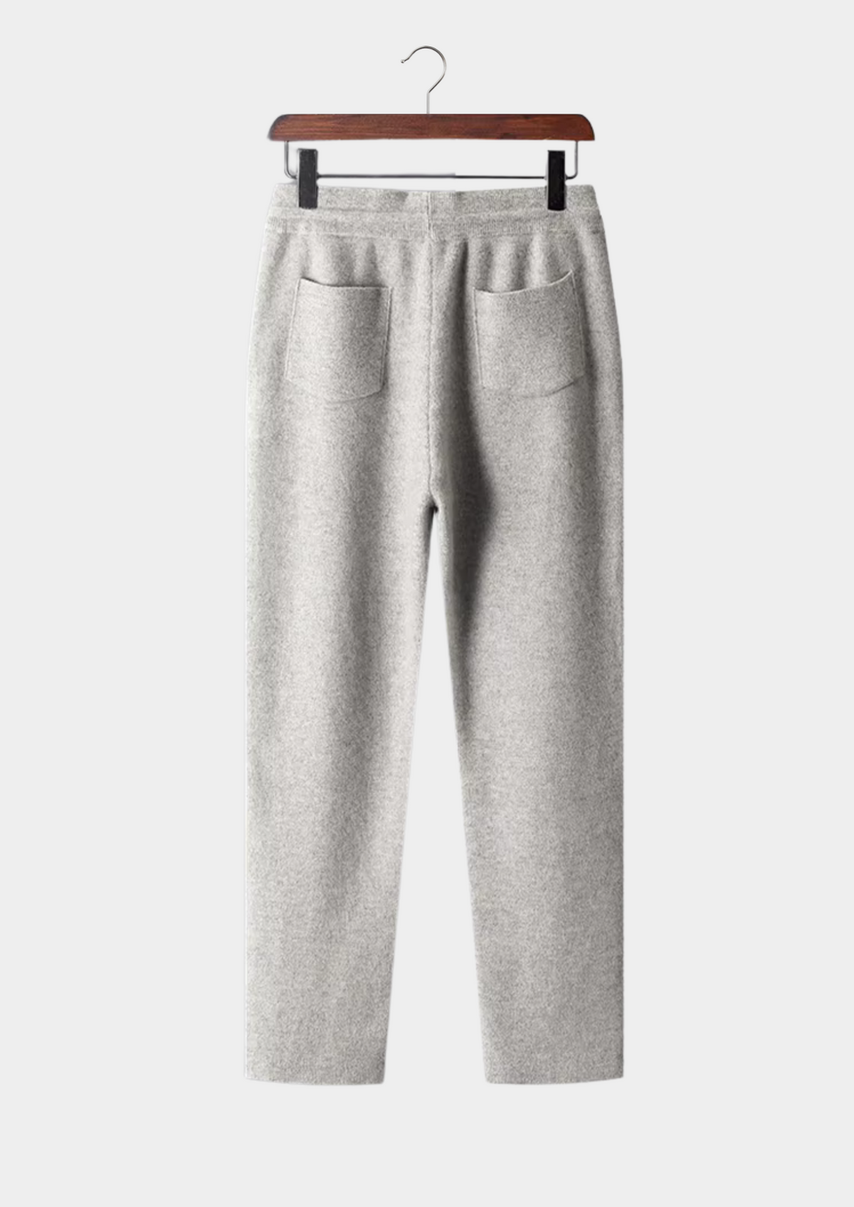 Pure Extra-Fine Merino Wool Leisure Trousers | Roccella