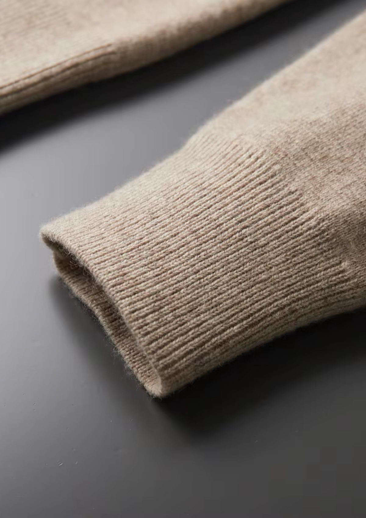 Pure Extra-Fine Merino Wool Zip Polo Cardigan | Roccella
