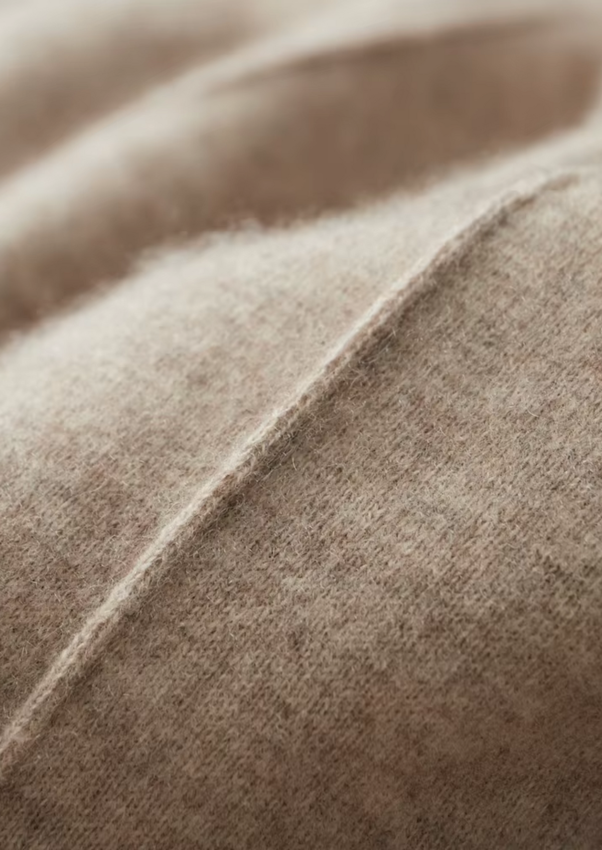 Pure Extra-Fine Merino Wool Sand Falconi Set | Roccella