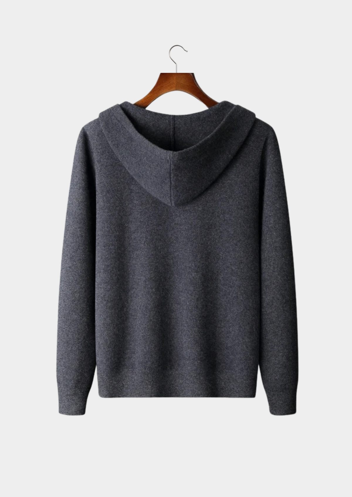 Premium Cashmere Zipper Hoodie | Roccella