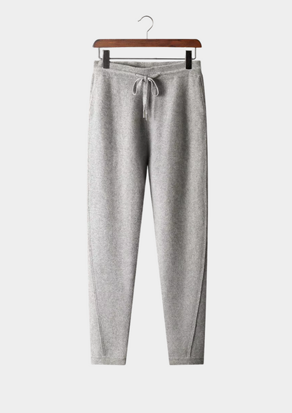Premium Cashmere Slim Trousers | Roccella