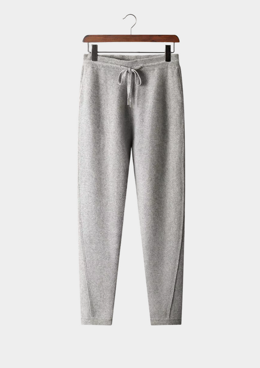 Premium Cashmere Slim Trousers | Roccella