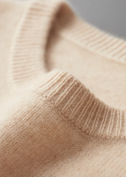 Pure Extra-Fine Merino Wool Classic Crewneck | Roccella