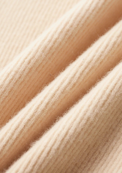 Pure Extra-Fine Merino Wool Ribbed Zip Cardigan | Roccella