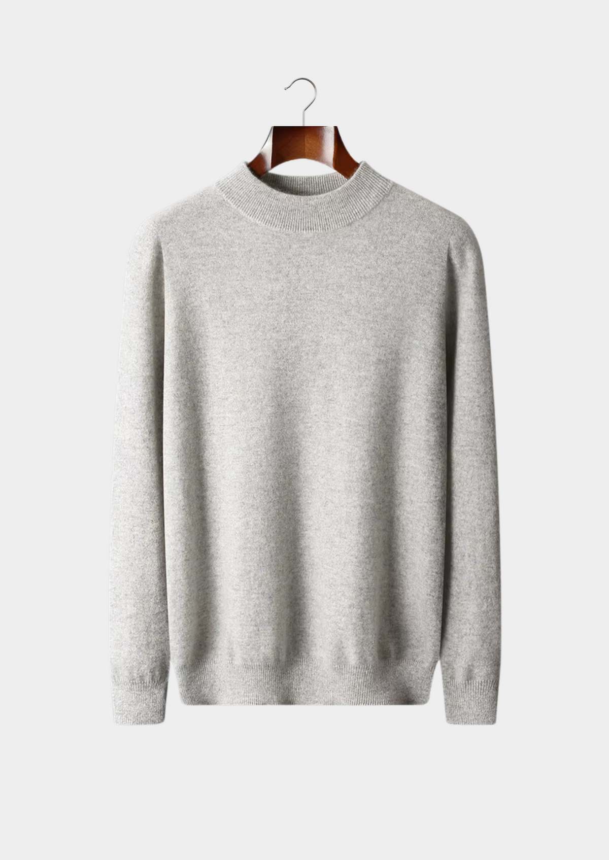 Pure Extra-Fine Merino Wool Classic Mockneck | Roccella