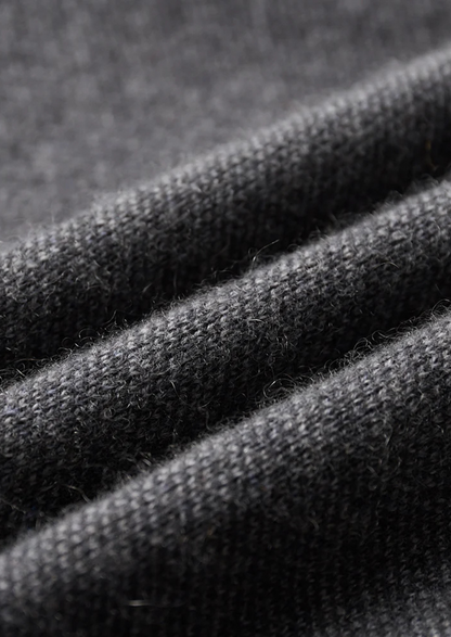 Premium Cashmere Jacquard Zip Cardigan | Roccella