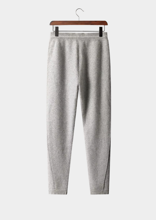 Premium Cashmere Slim Trousers | Roccella