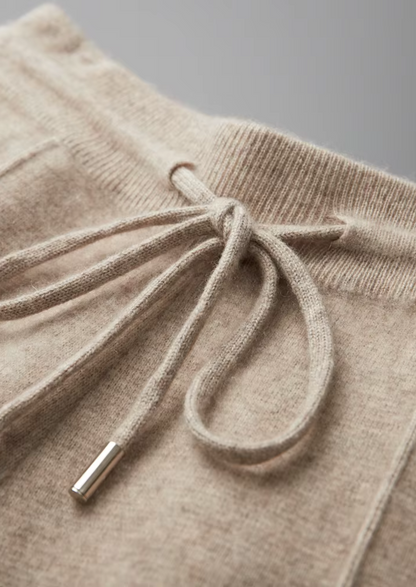 Pure Extra-Fine Merino Wool Sand Falconi Set | Roccella