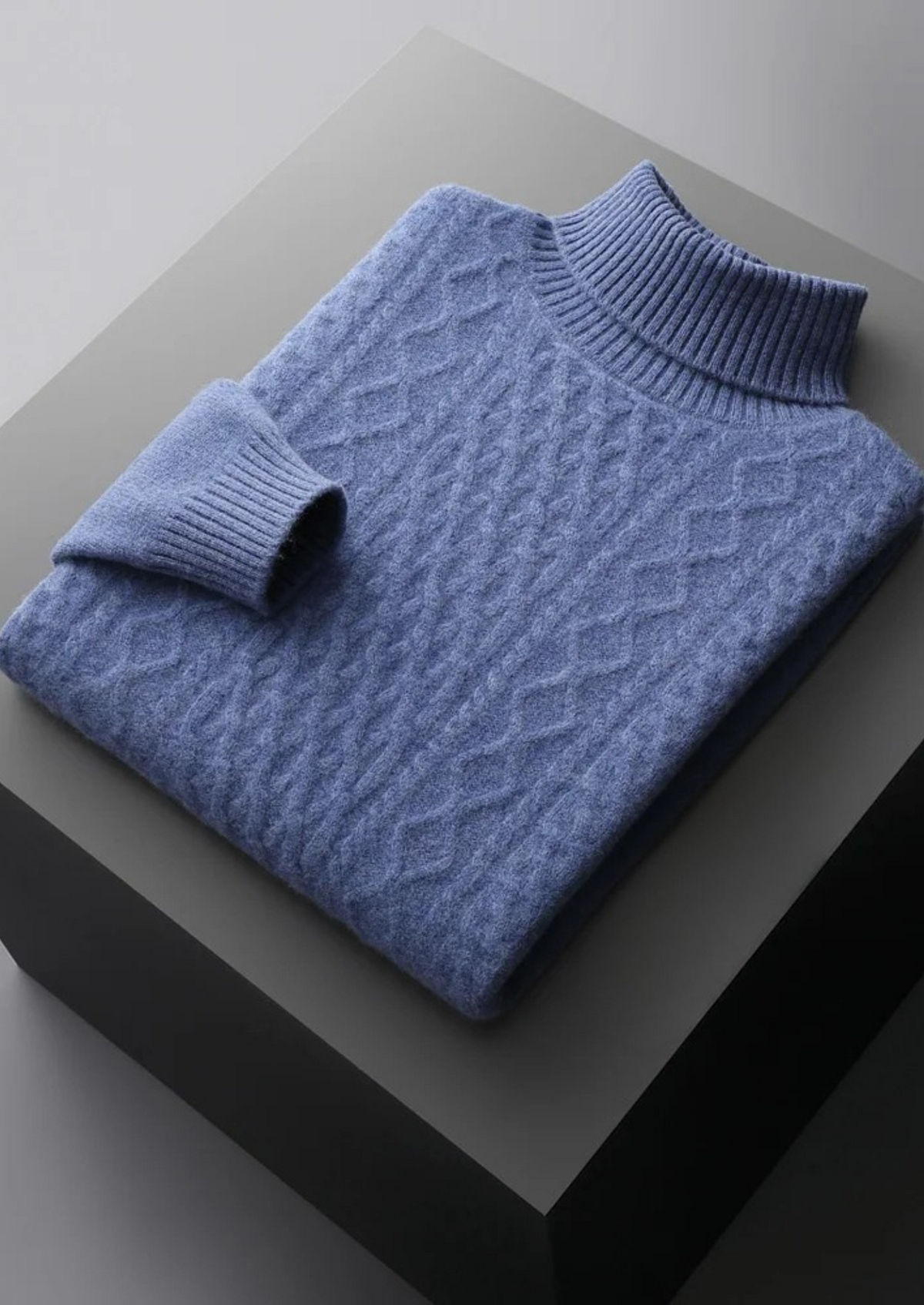 Pure Extra-Fine Merino Wool Wintertime Rollneck | Roccella
