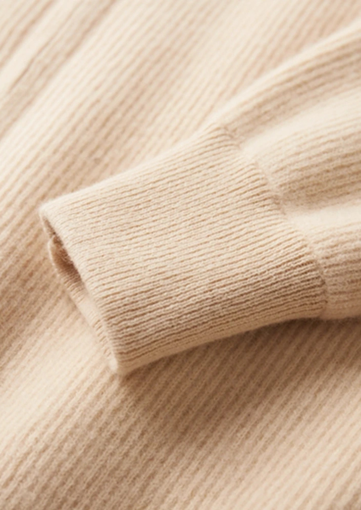 Pure Extra-Fine Merino Wool Ribbed Zip Cardigan | Roccella