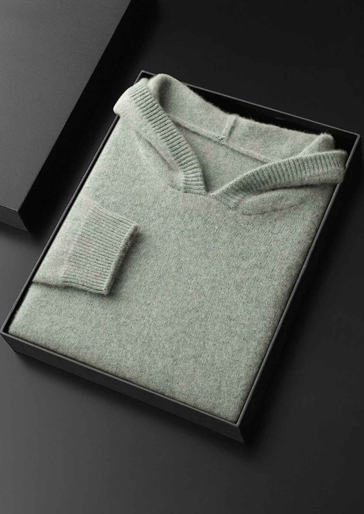 Premium Cashmere Leisure Hoodie | Roccella