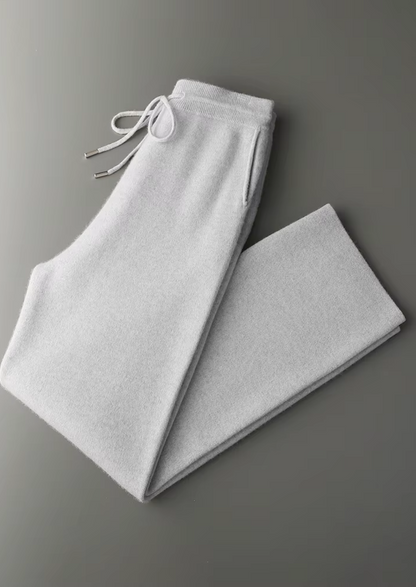 Premium Cashmere Relaxed Trousers | Roccella