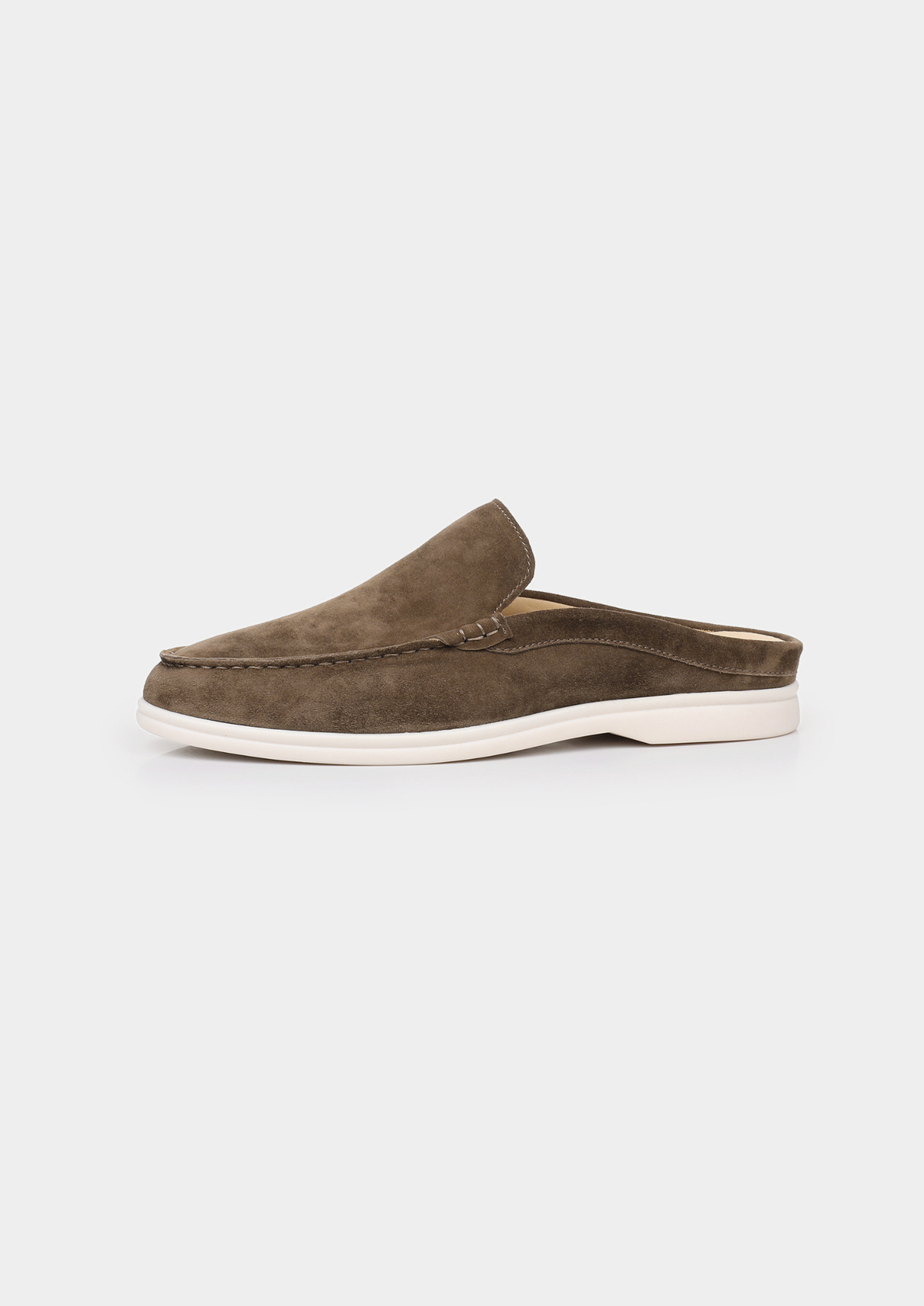 Olive Marina Suede Slipper | Roccella