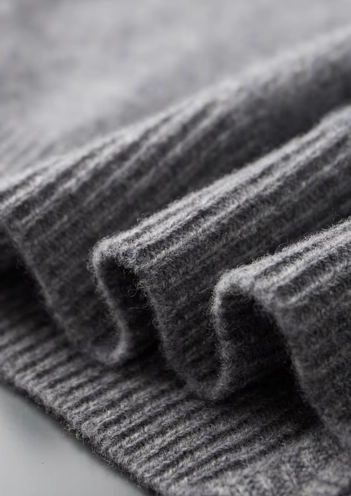 Merino Two Tone Zip Set, Straight Leg