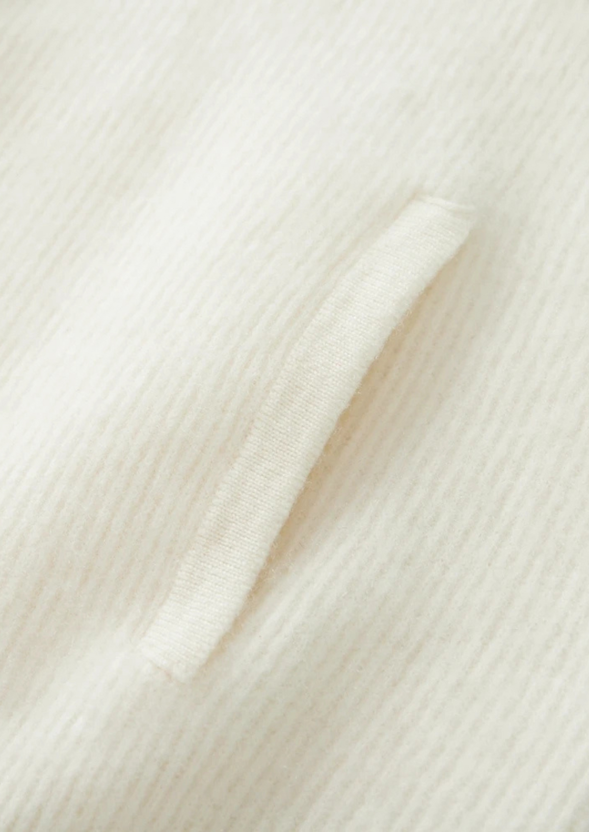 Pure Extra-Fine Merino Wool Ribbed Zipper Cardigan | Roccella