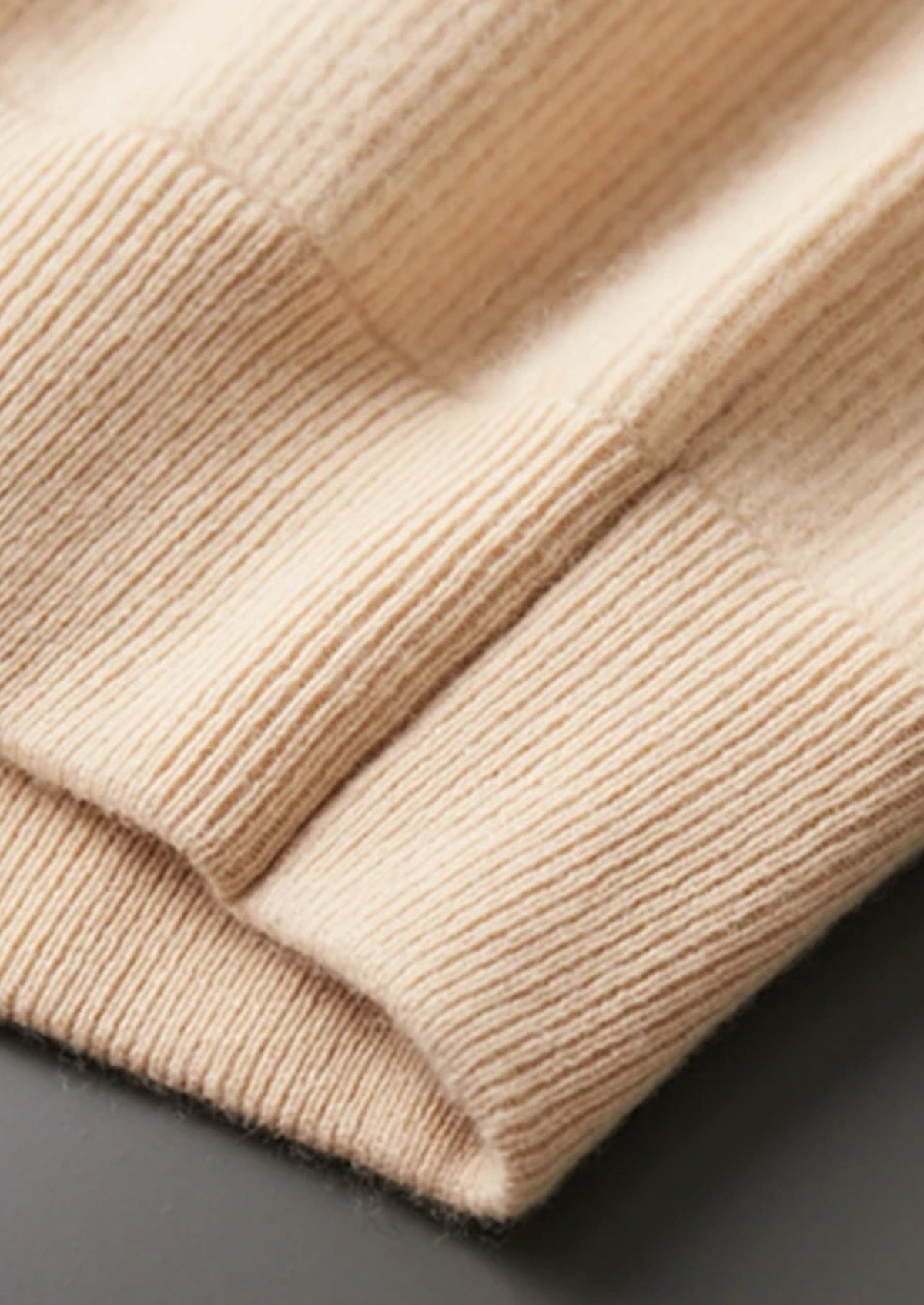 Pure Extra-Fine Merino Wool Ribbed Zip Cardigan | Roccella