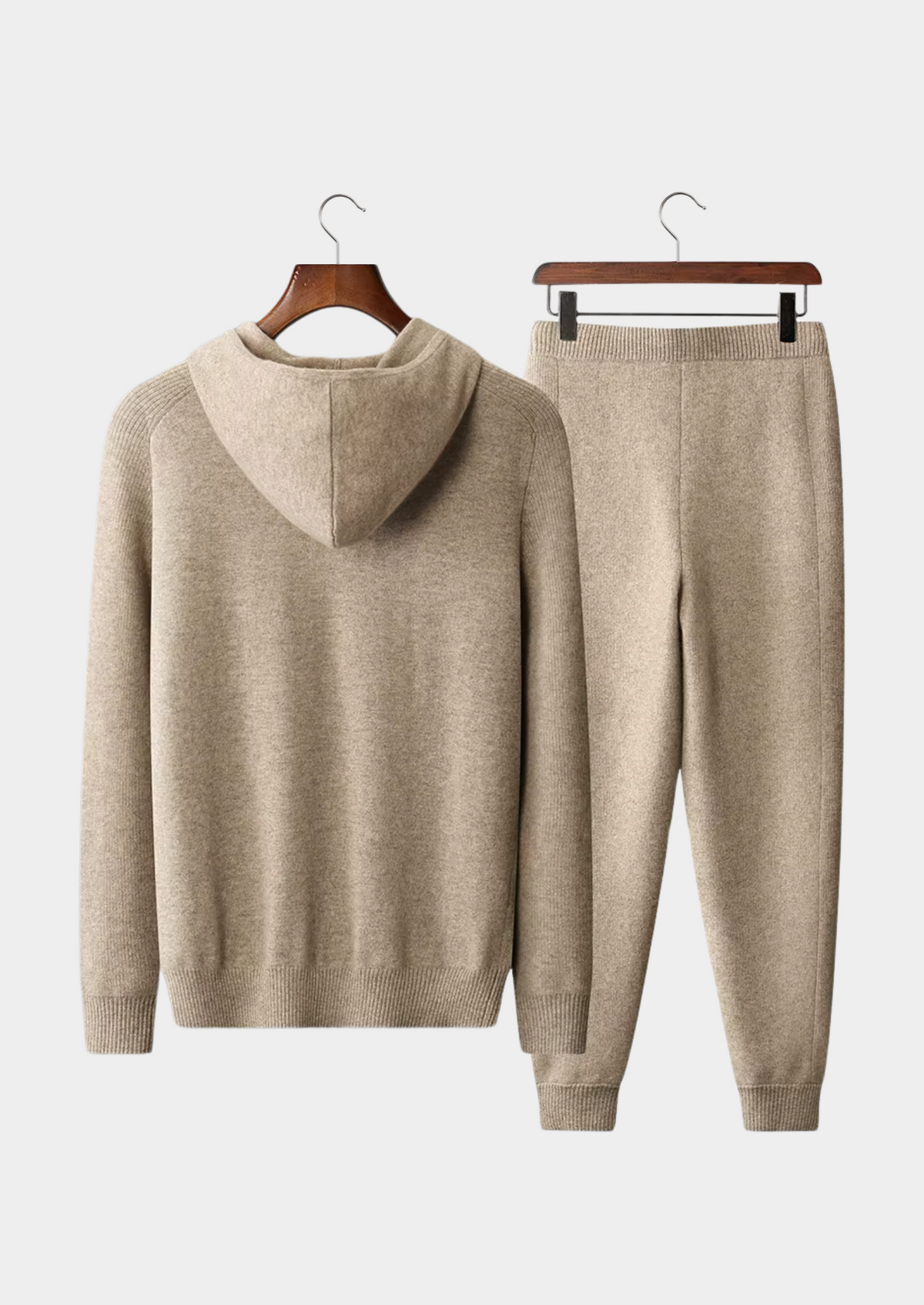 Premium Cashmere Sand Kilian Leisure Set | Roccella