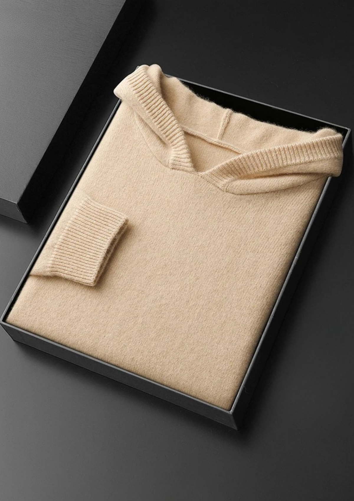 Premium Cashmere Leisure Hoodie | Roccella