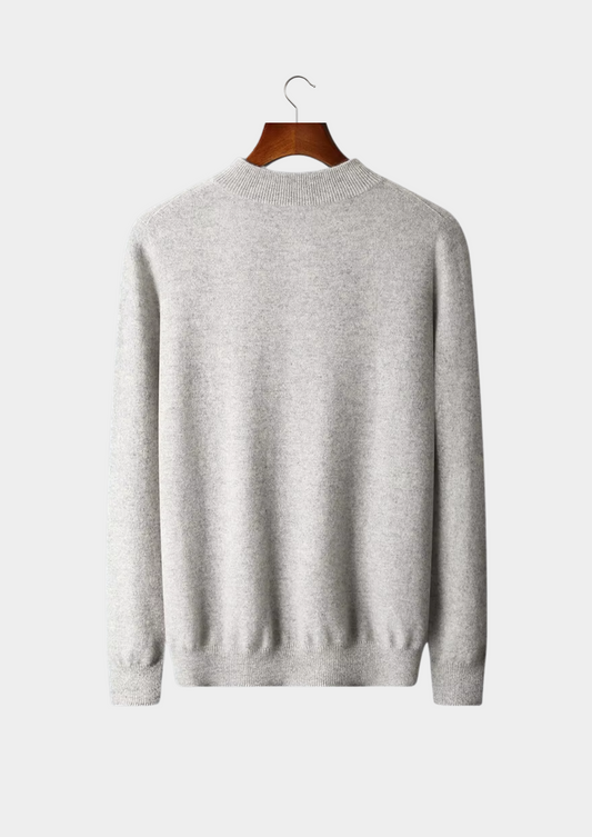 Pure Extra-Fine Merino Wool Classic Mockneck | Roccella