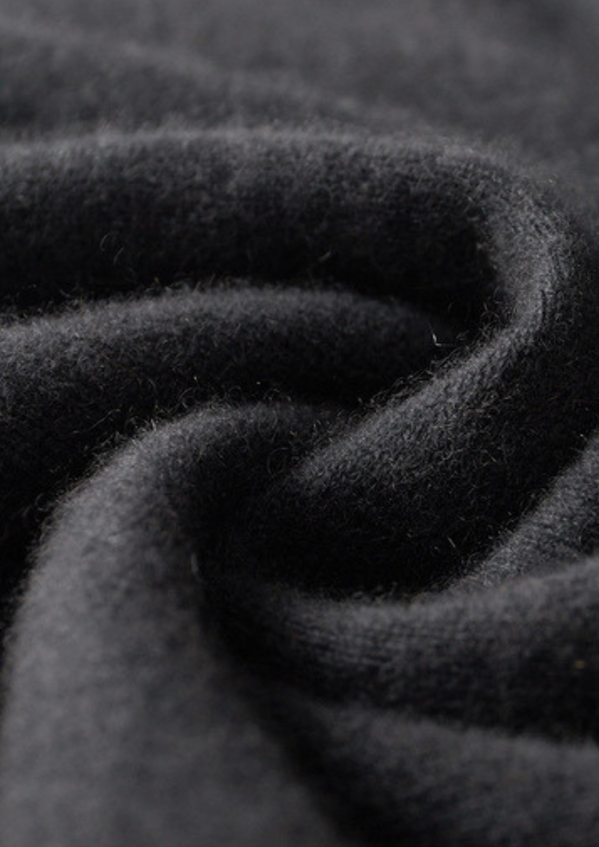 Pure Cashmere Dark Gray Dual Zip Cardigan | Roccella