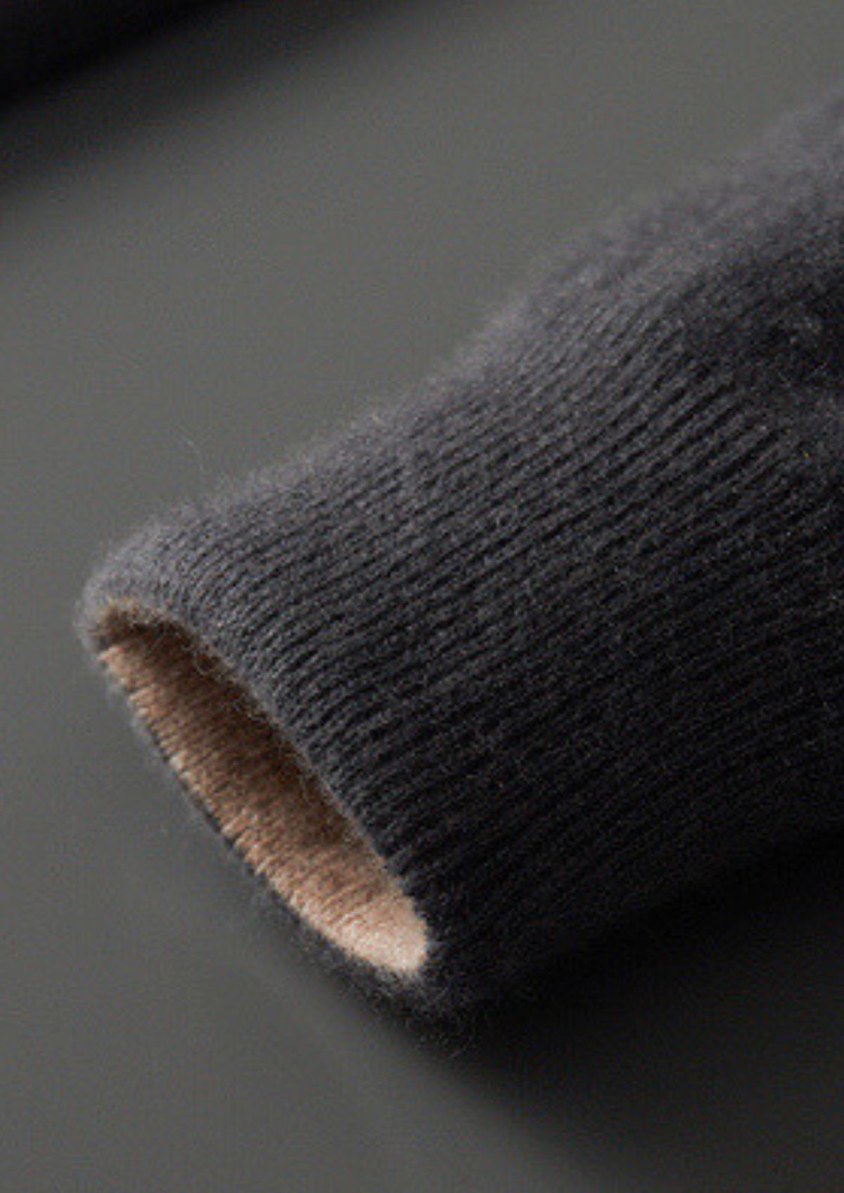 Pure Cashmere Dark Gray Dual Zip Cardigan | Roccella