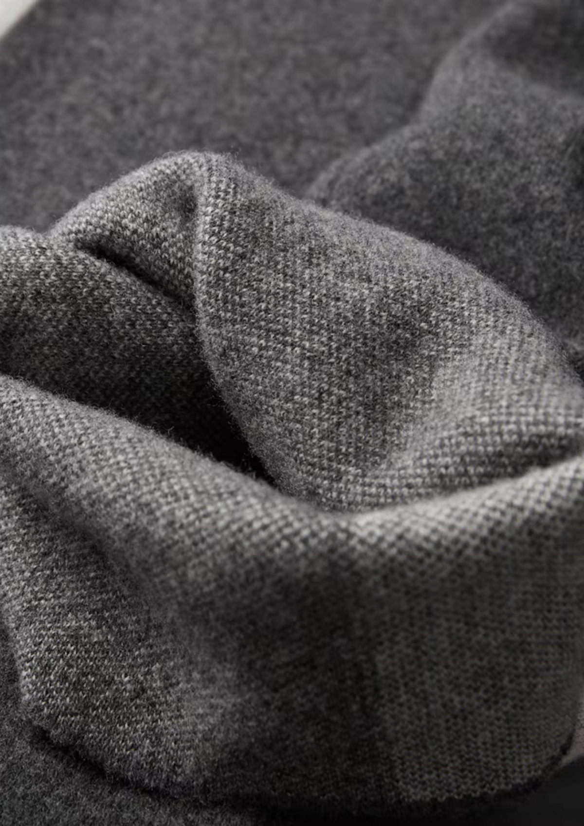 Pure Extra-Fine Merino Wool Wide Leisure Trousers | Roccella