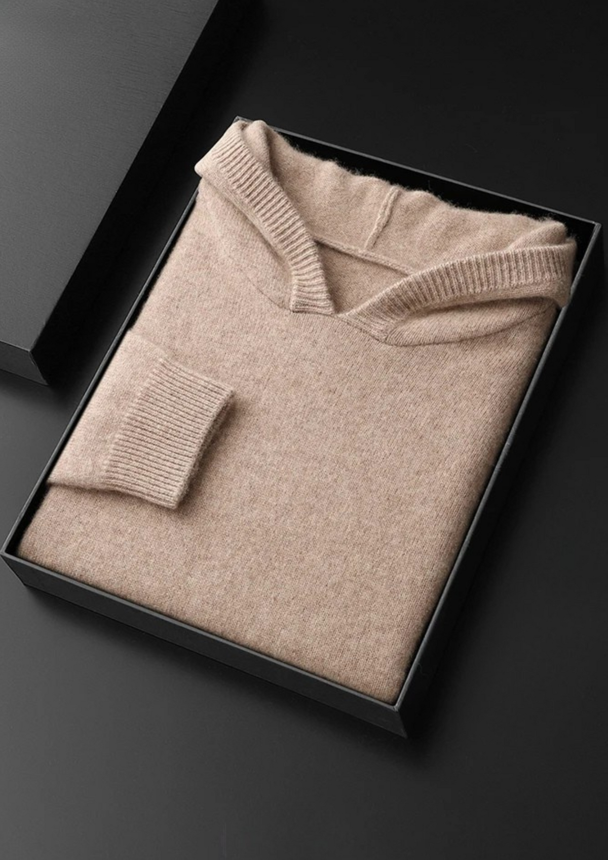 Premium Cashmere Leisure Hoodie | Roccella