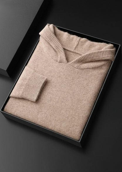 Premium Cashmere Leisure Hoodie | Roccella