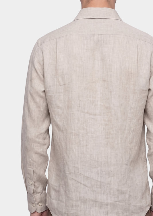 Amalfi Coastal Shirt - Light Beige | Roccella