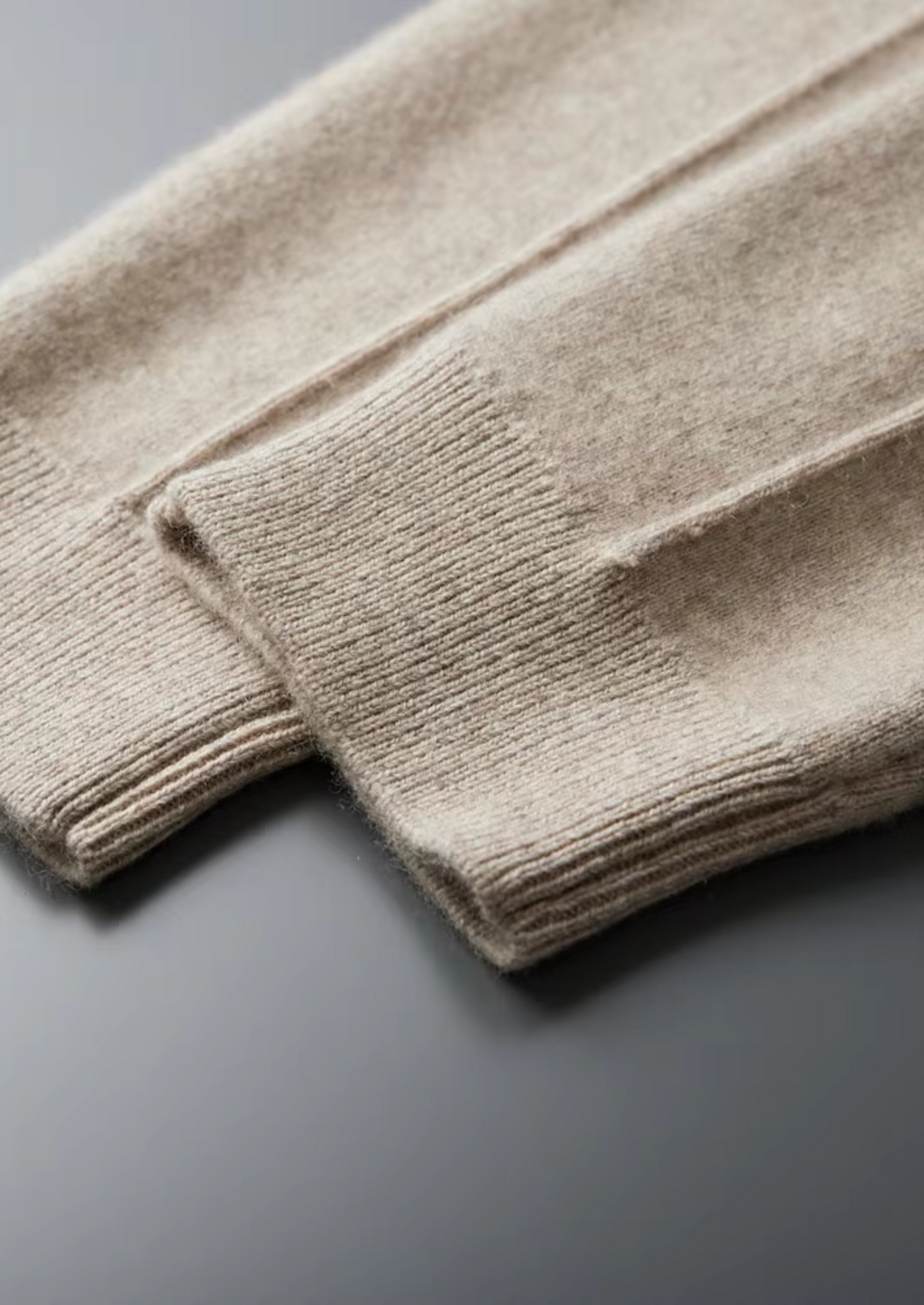 Pure Extra-Fine Merino Wool Sand Luzzo Set | Roccella