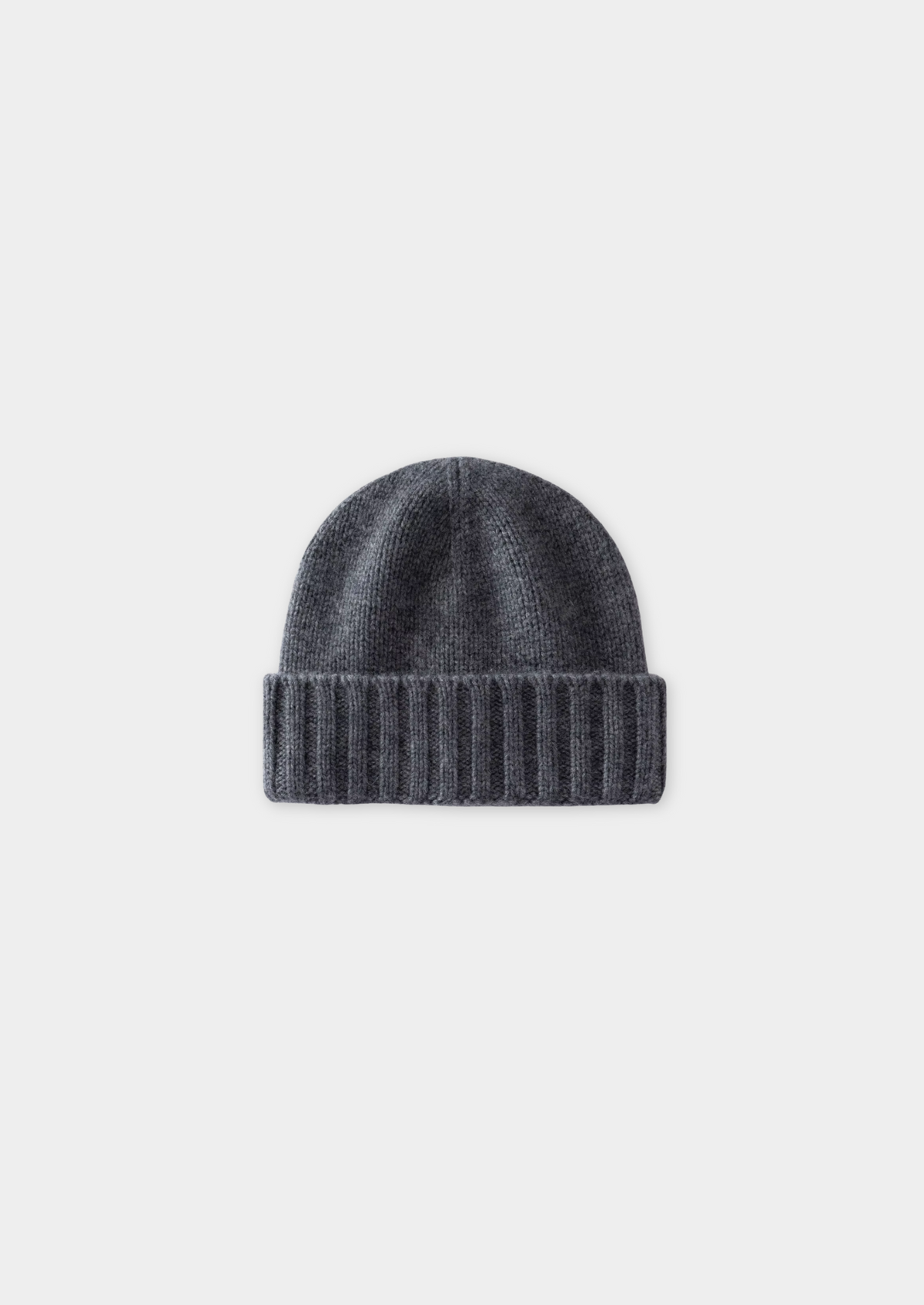 Dark Gray Cashmere Wintertime Beanie | Roccella